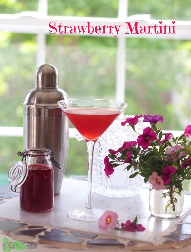 Strawberry Martini Recipe by Angela Roberts