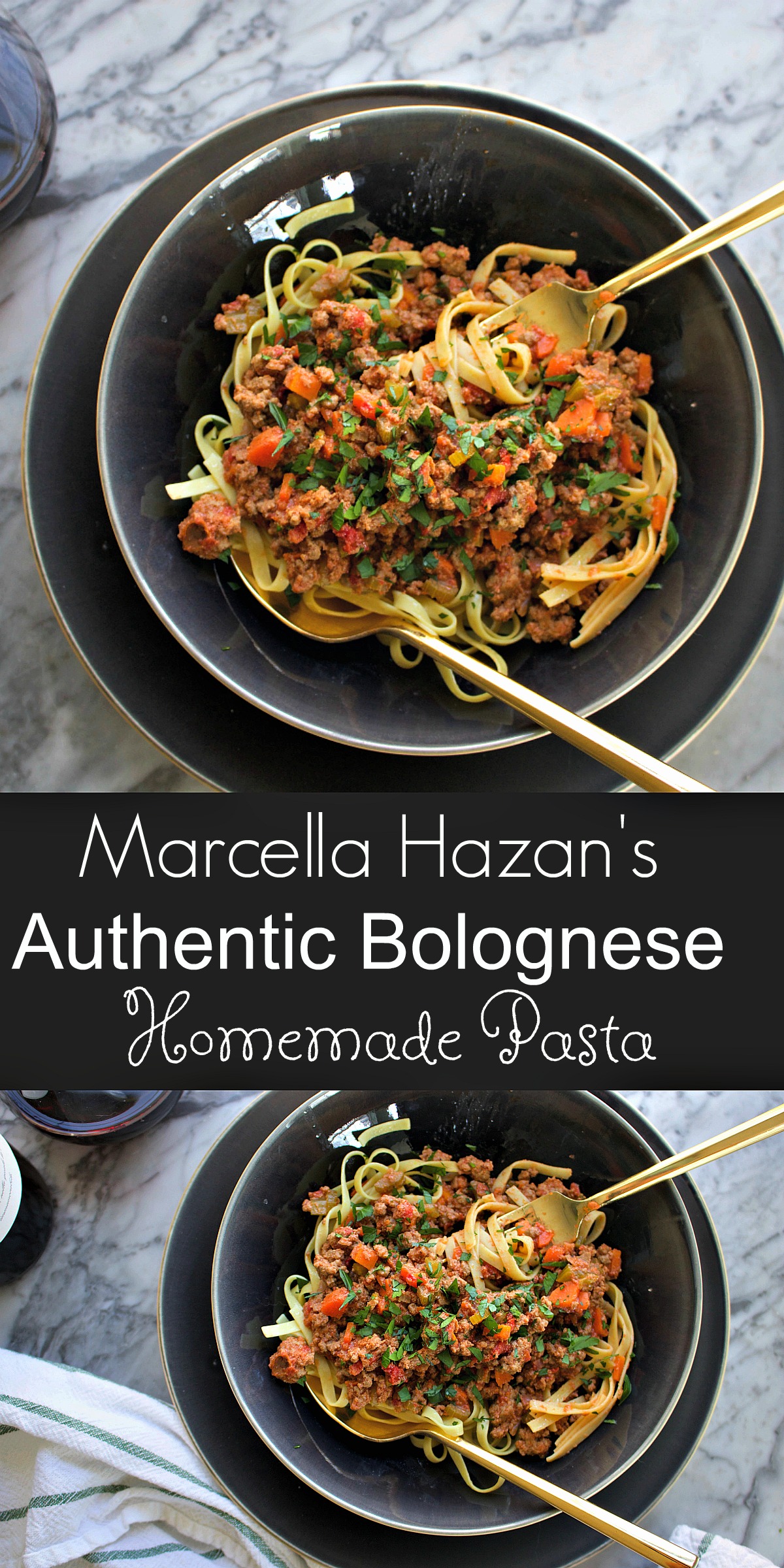 Marcella Hazan's Authentic Bolognese from Spinach Tiger