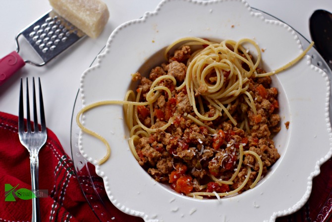 Veal Bolognese by Spinach Tiger