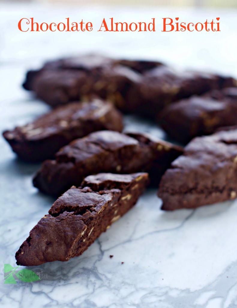Italian Christmas Cookies: Chocolate Biscotti by Spinach Tiger