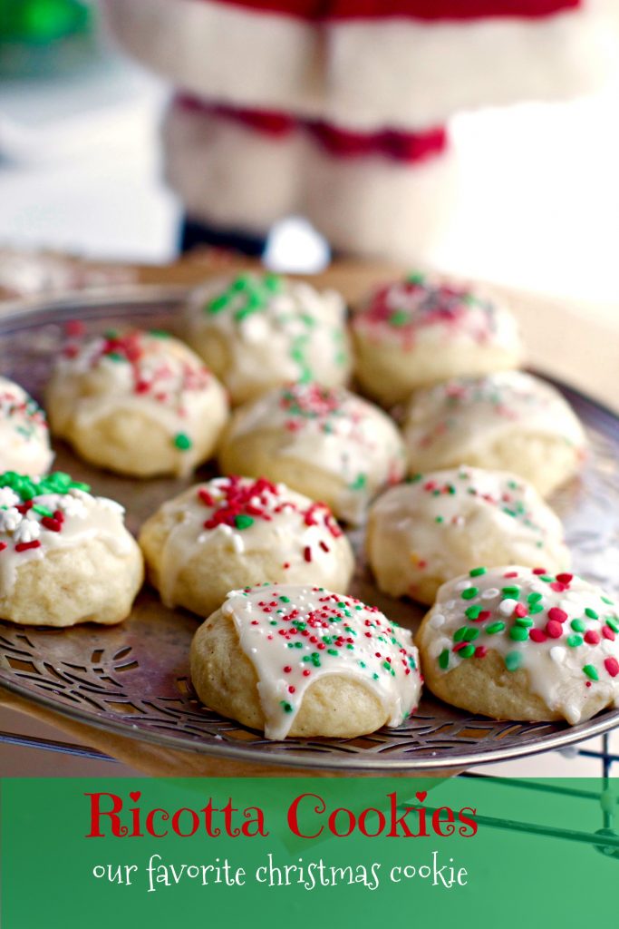 Favorite Christmas Cookie, RIcotta Cookie from Spinach TIger