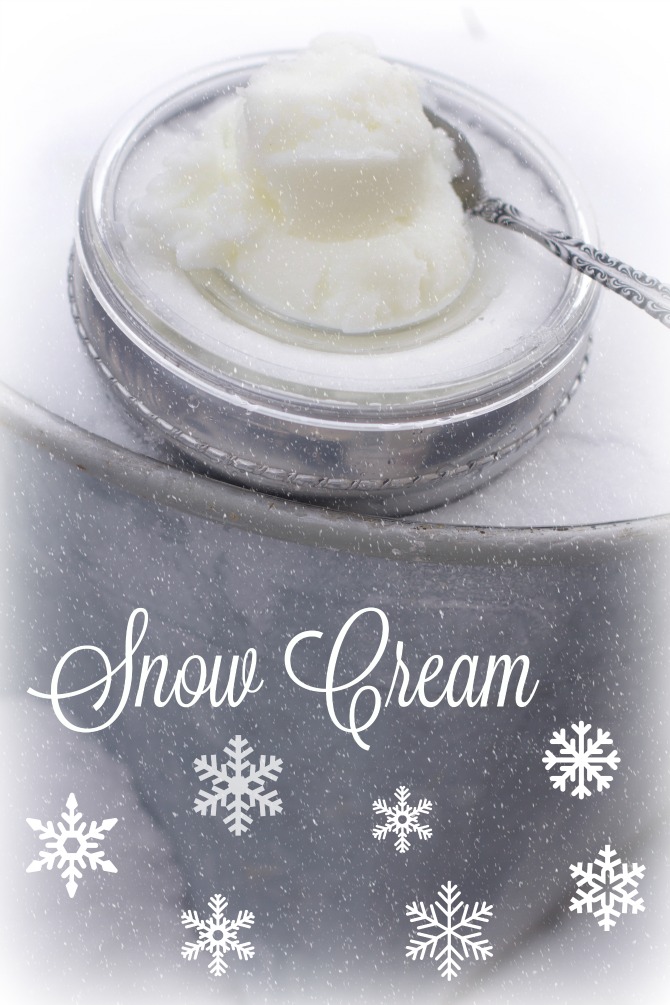 Easy Snow Cream from Spinach Tiger