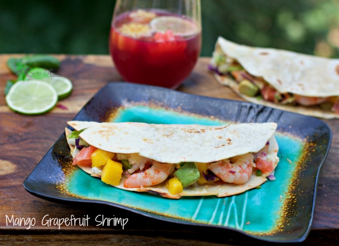Shrimp Tacos Recipe with Mango Salsa