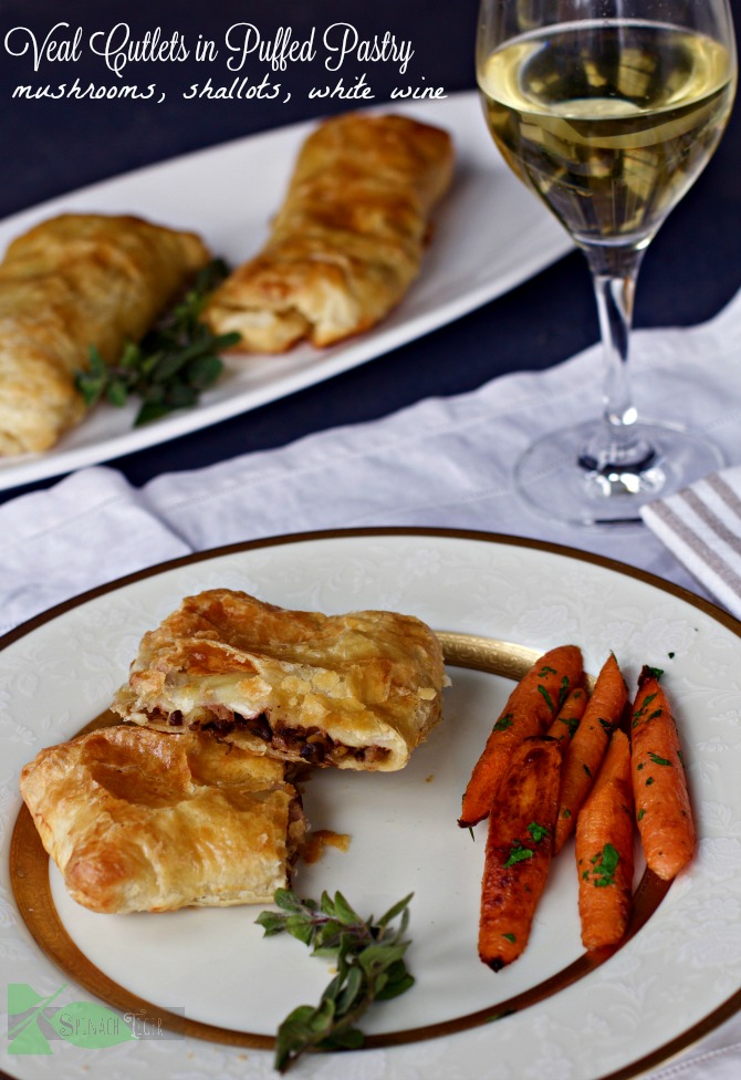 Quick Puff Pastry Recipe with Veal and Prosciutto