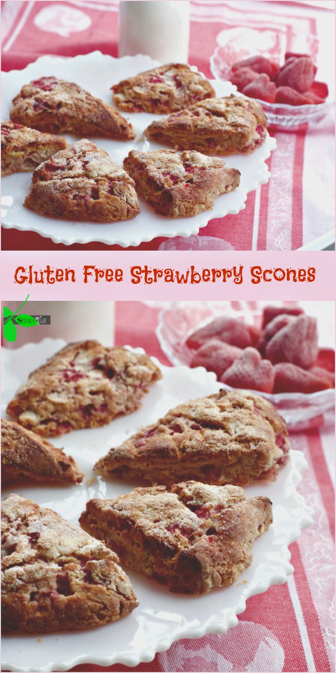 Gluten Free Strawberry Scones Recipe