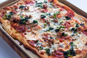 Sheet Pan Pizza with Trader Joe’s Pizza Dough