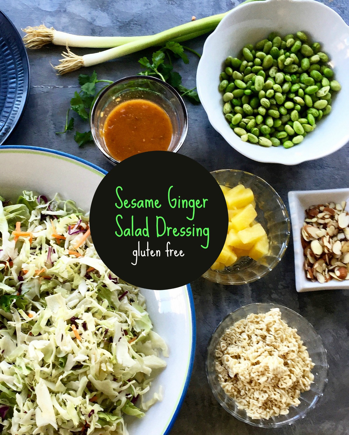 Sesame Ginger Salad Dressing from Spinach TIger