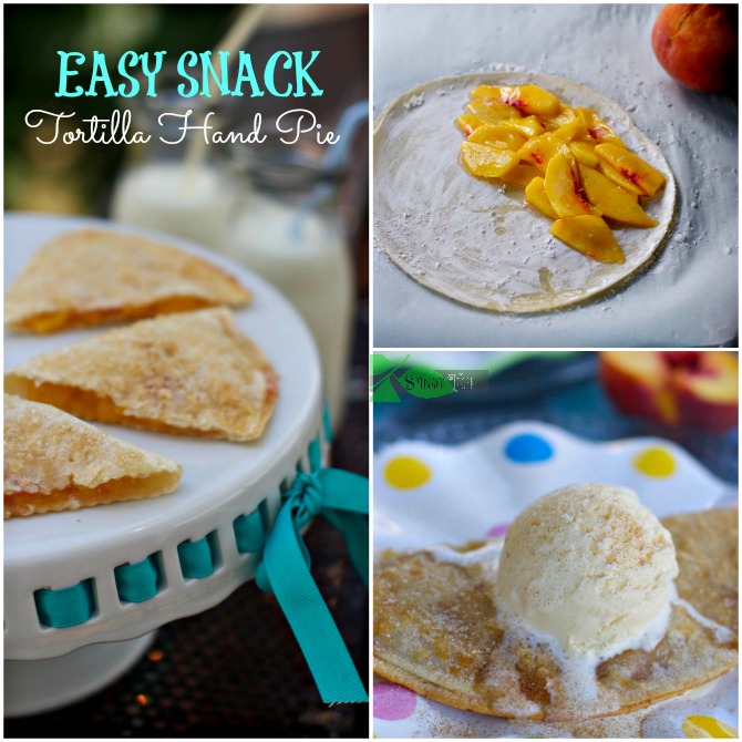 Easy Raw Tortilla Fruit Hand Pies