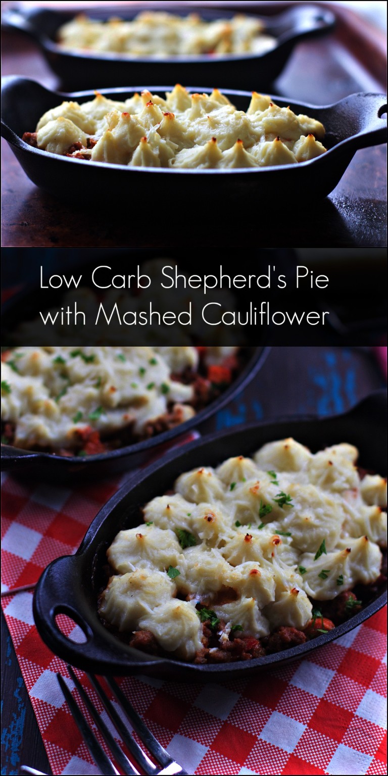 Five Low-Carb Cauliflower Crusted Shepherd’s Pie Recipes
