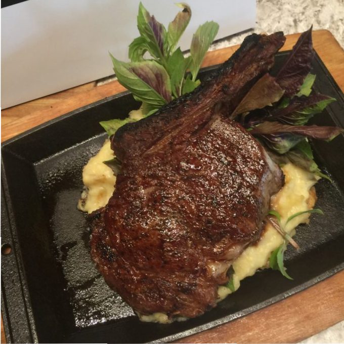 Cowboy Steak at Honeysuckle Local & Social By Angela Roberts