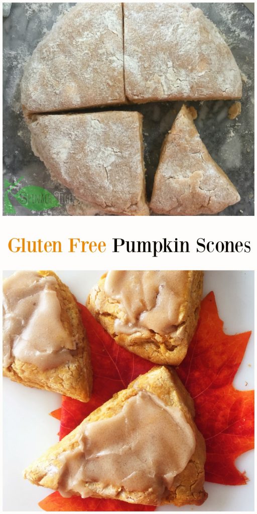 How to Make Gluten Free Pumpkin Scones with Maple Glaze by Angela Roberts
