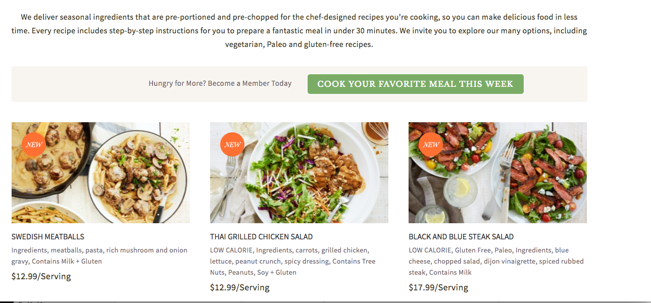Terra's Kitchen - Best Meal Delivery Service, Healthy