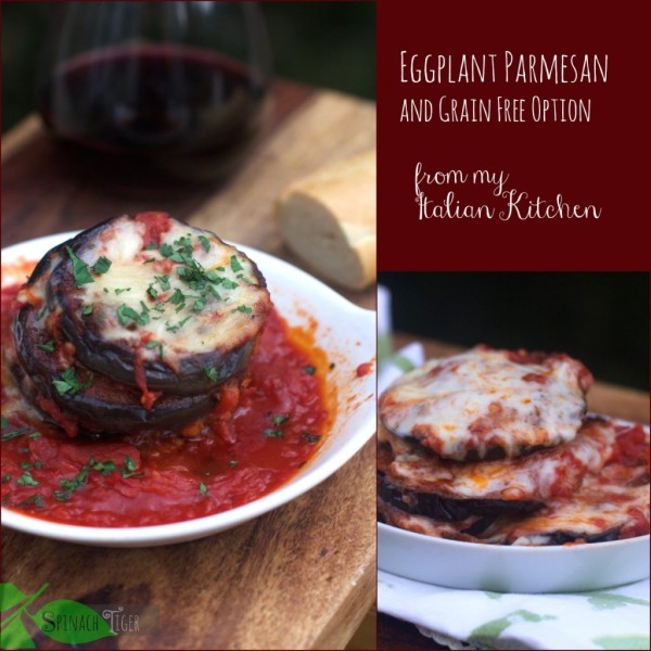 Baked Eggplant Parmesan Recipe With Low Carb Eggplant Parmesan Option