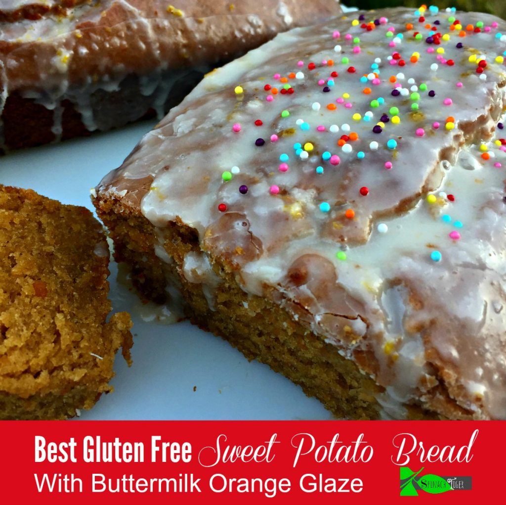 Gluten Free Sweet Potato Bread Recipe from Spinach Tiger