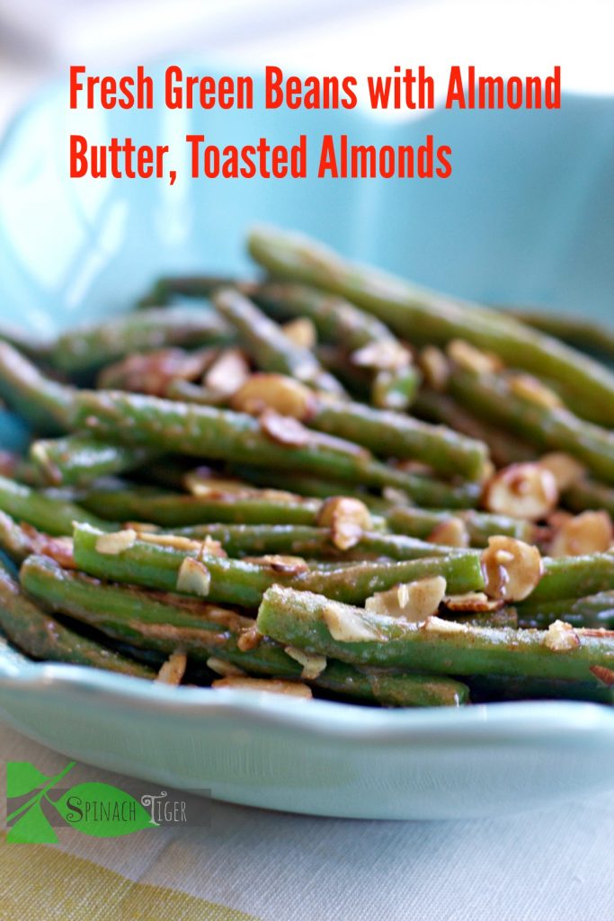 Fresh Green Bean Recipes, Green Beans Almondine from Spinach Tiger