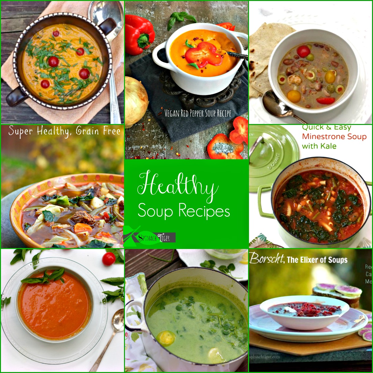 Ten Easy Nutrient Dense Healthy Soup Recipes
