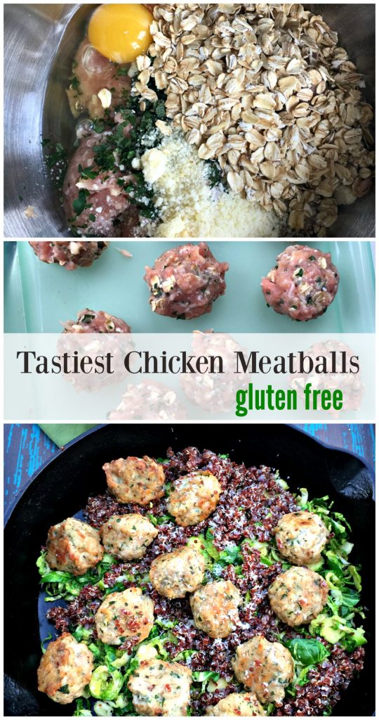 How to Make Ground Chicken Meatballs from Spinach TIger
