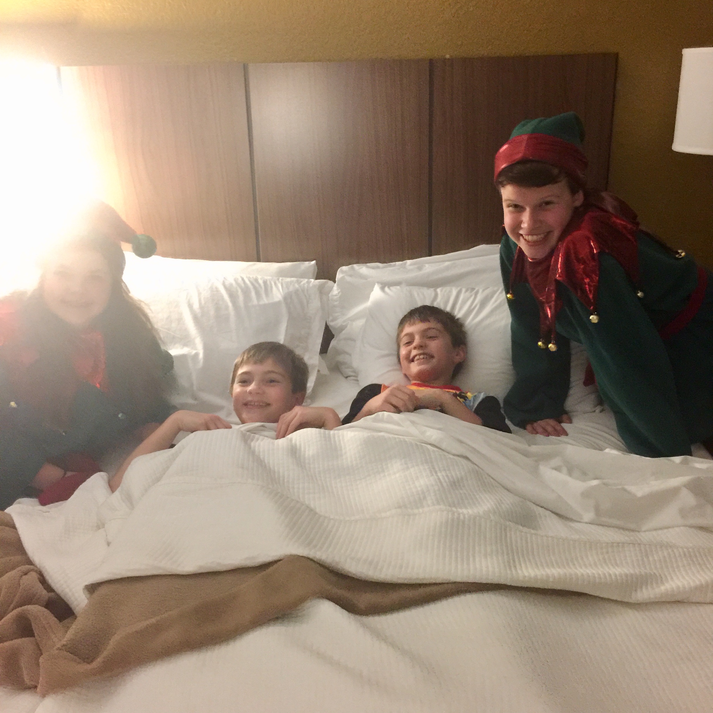 Elf Tuck in at the Chattanooga Choo Choo Hotel from Spinach Tiger