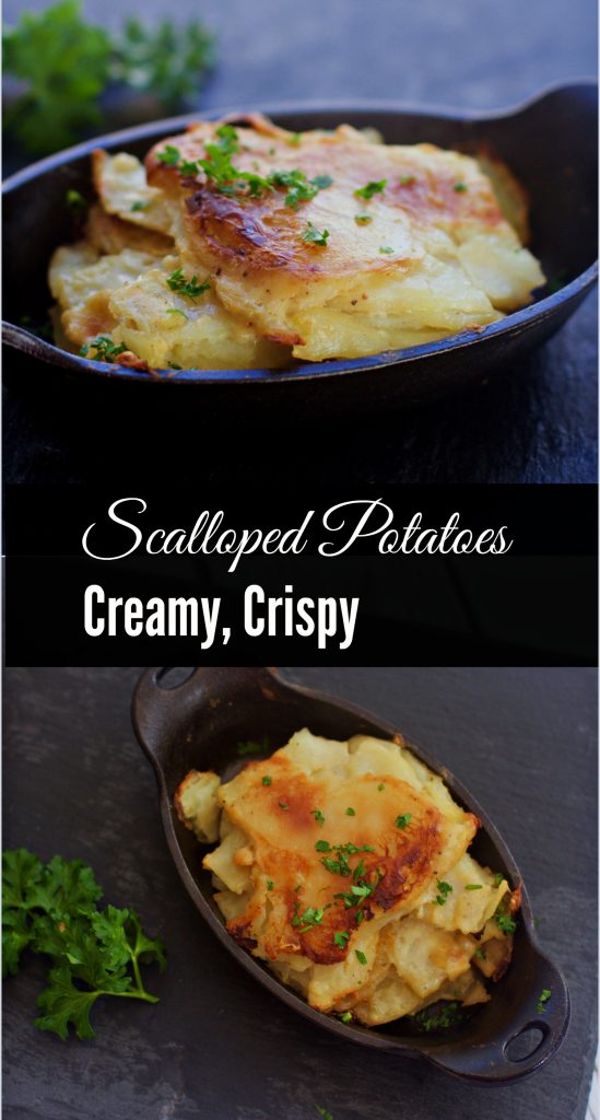 Best Old Fashioned Scalloped Potatoes Recipe from Spinach TIger