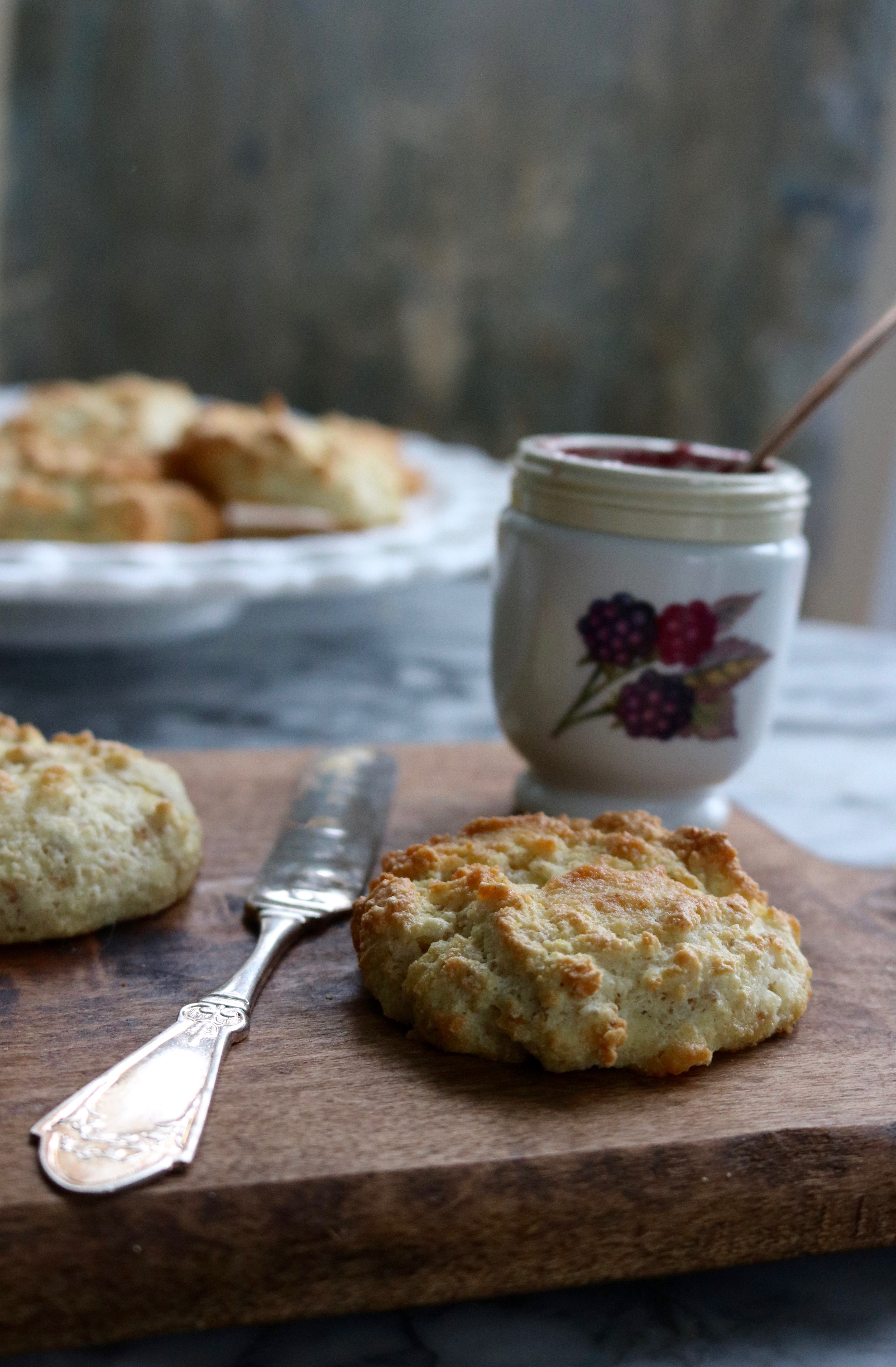 Low Carb, Almond Flour, Southern Grain Free Biscuits from Spinach Tiger
