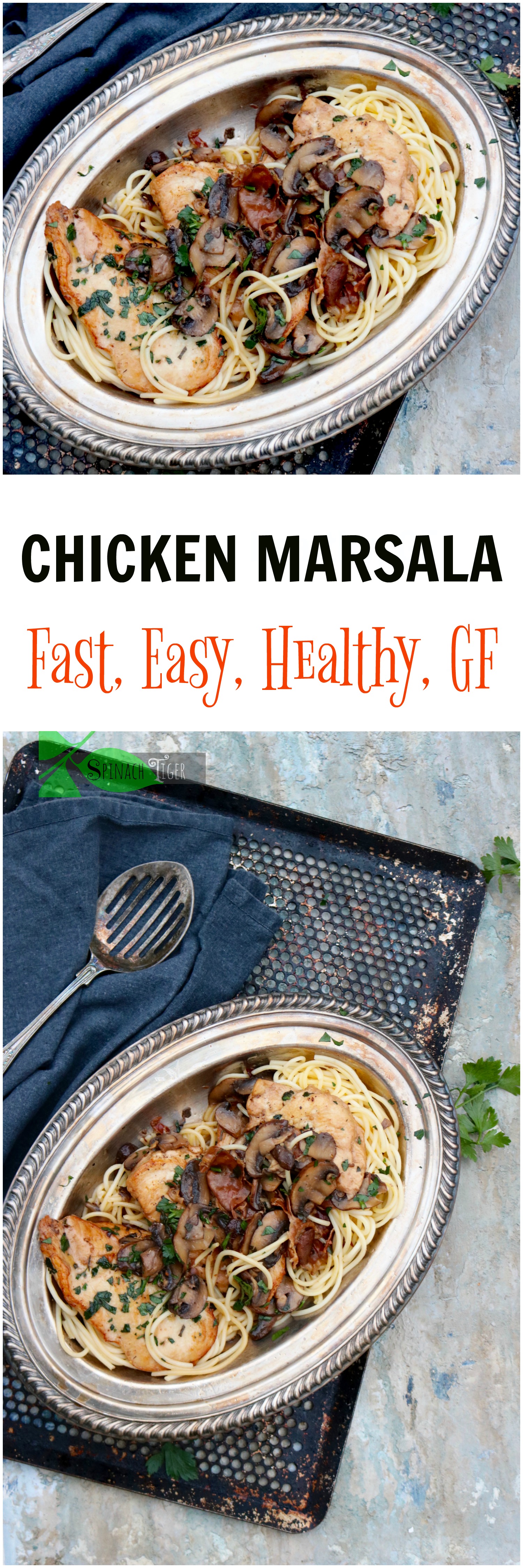 easy chicken marsala with mushrooms recipes from spinach tiger