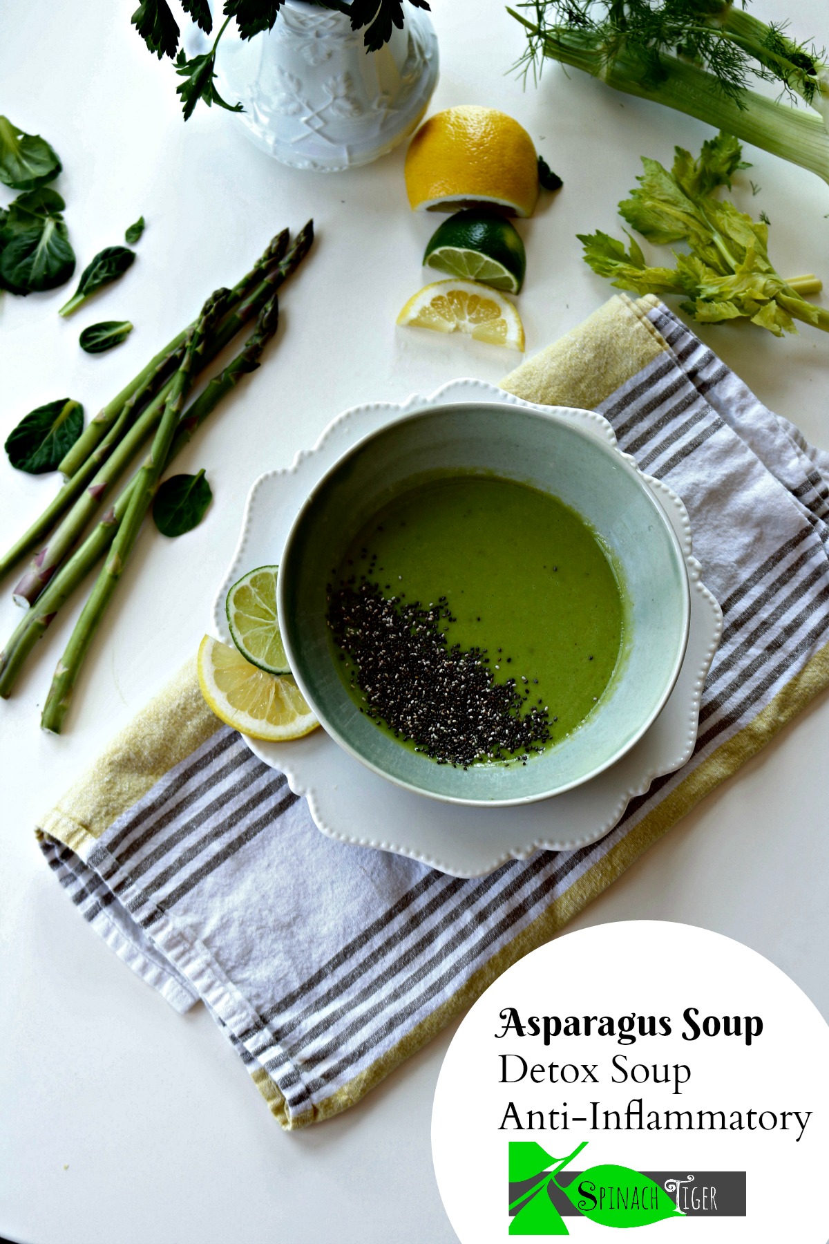 how to make best healthy asparagus soup recipe great as a detox soup from spinach tiger