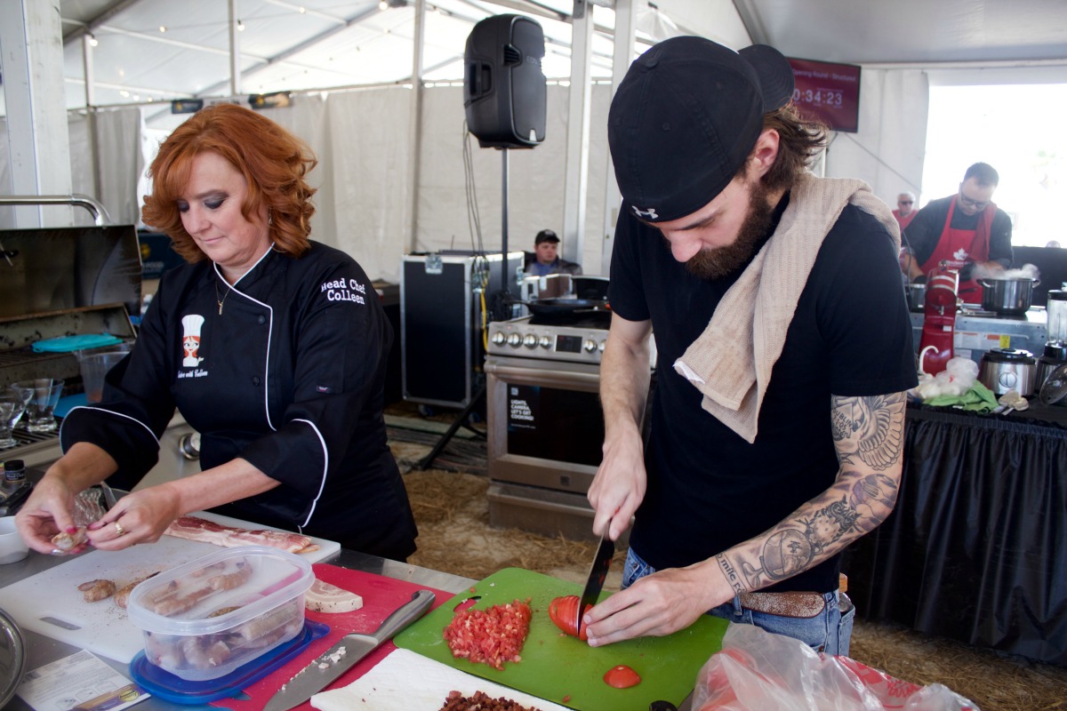 Behind the scenes at the World Food Championships  from Spinach TIger