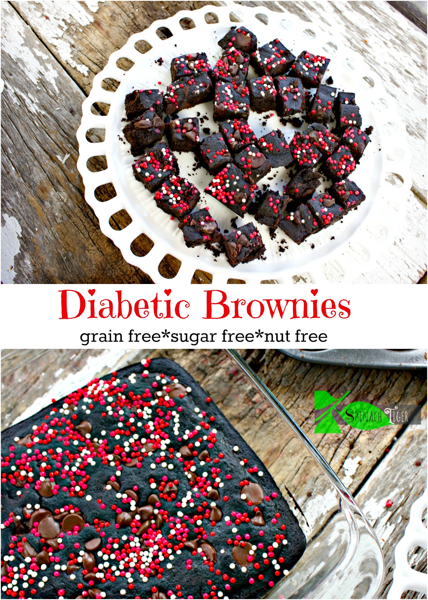 How to Make Diabetic Brownies from Spinach Tiger