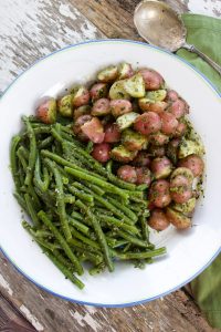 Pesto Green Beans and Potatoes