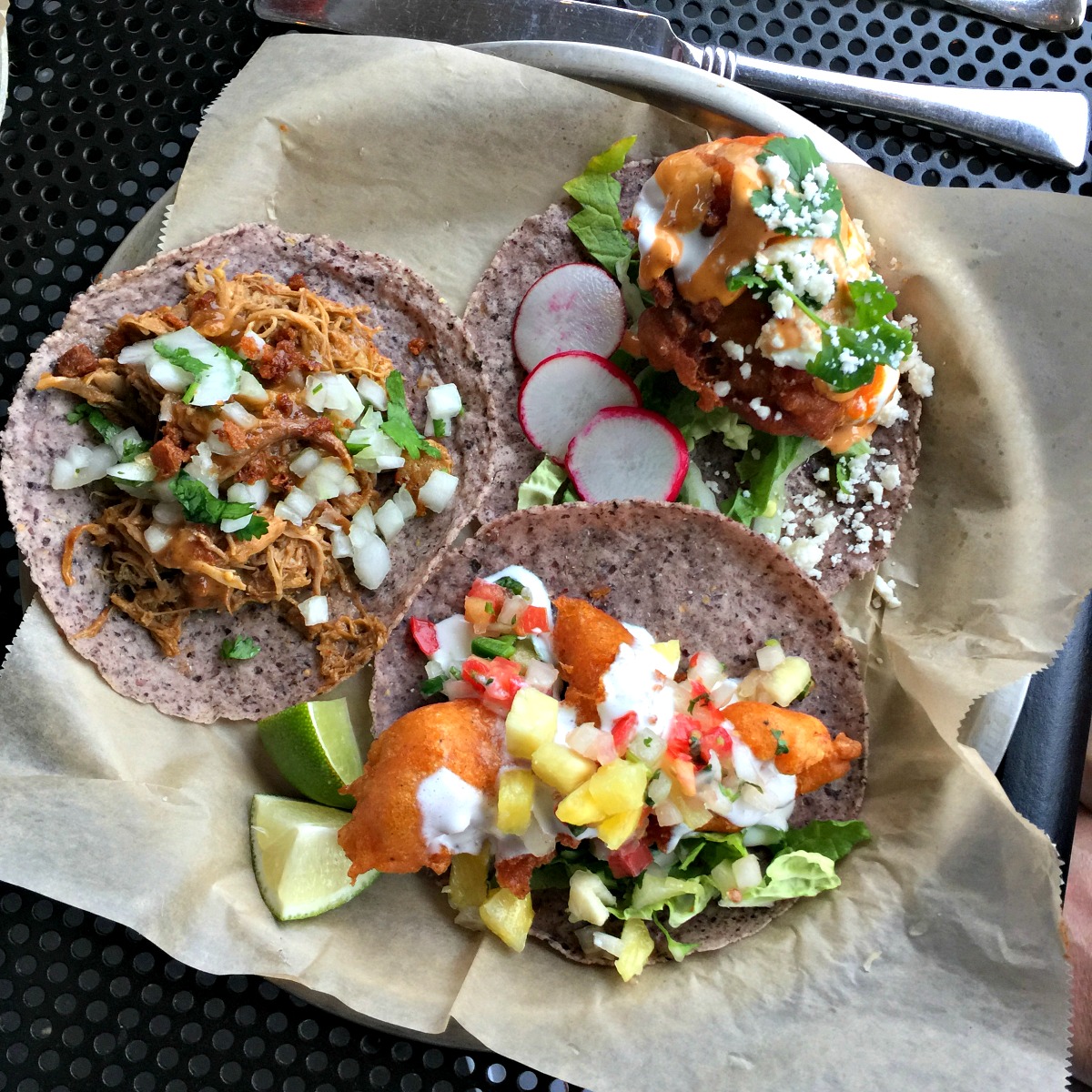 Tacos for Bajo Sexto Taco from Spinach Tiger