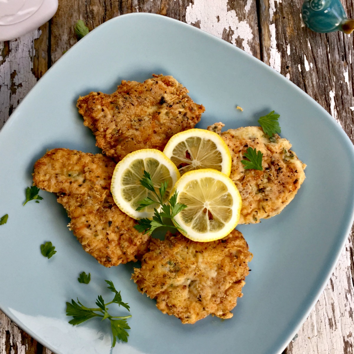 How to make Italian Chicken Cutlets, Gluten Free from Spinach Tiger