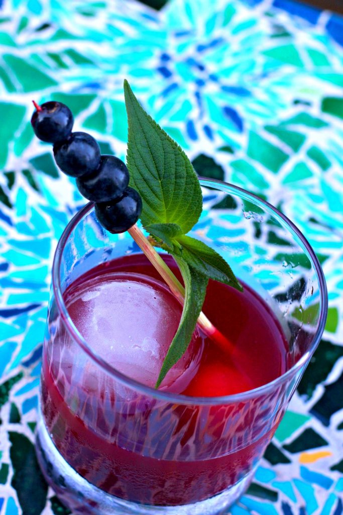 Blueberry Old Fashioned