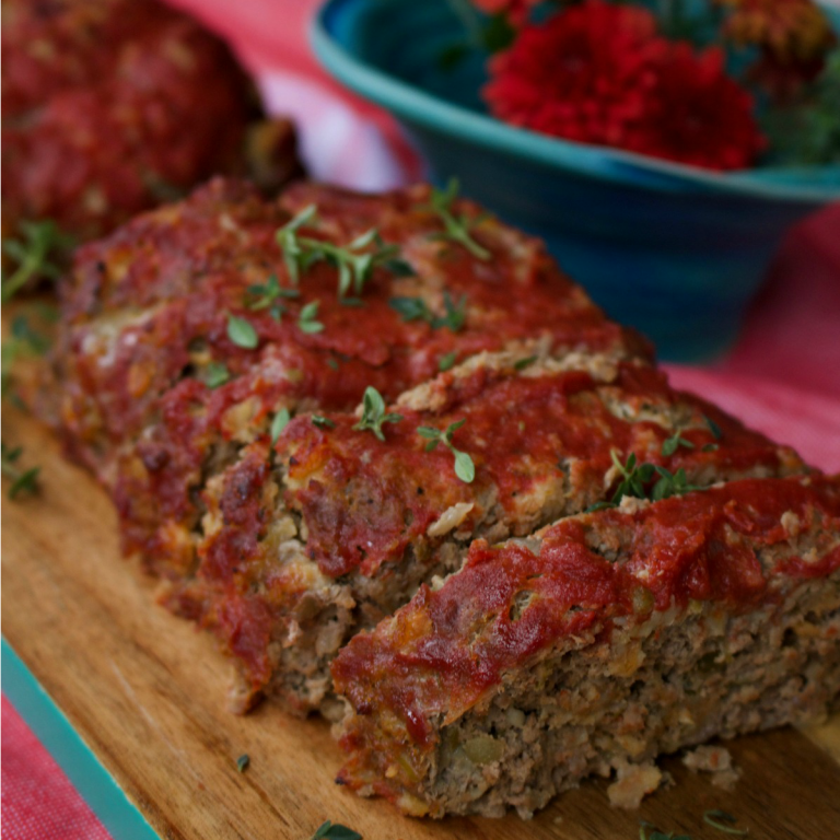 Big Fat Healthy Southern Meatloaf Recipe, Made with Oats