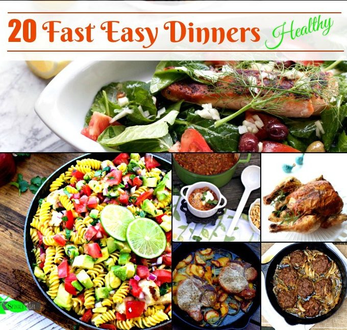 Easy Fast Dinners from Spinach Tiger