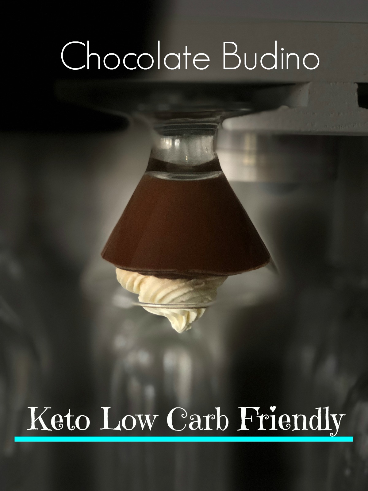 Keto Low Carb Sugar Free Chocolate Budino Recipe from Spinach Tiger