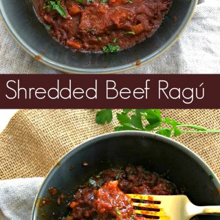 slow cooker shredded beef ragu from spinach tiger