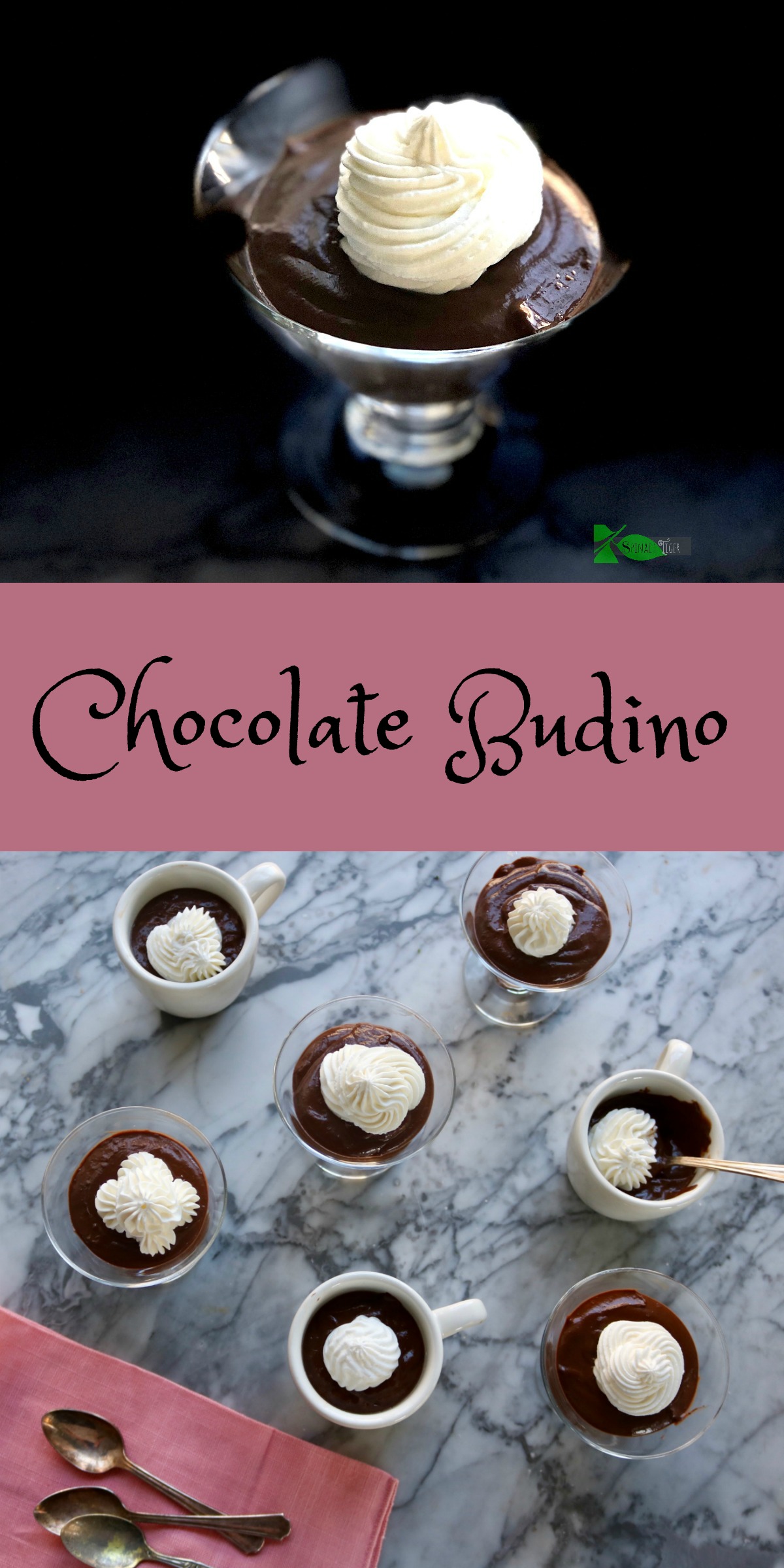 Sugar Free Chocolate Budino Recipe from Spinach Tiger