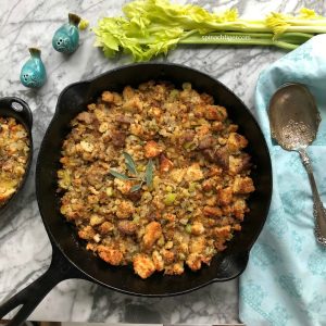 Grain Free Stuffing, Paleo, Keto Friendly