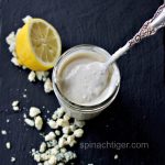 Make the Best Blue Cheese Dressing from Spinach Tiger