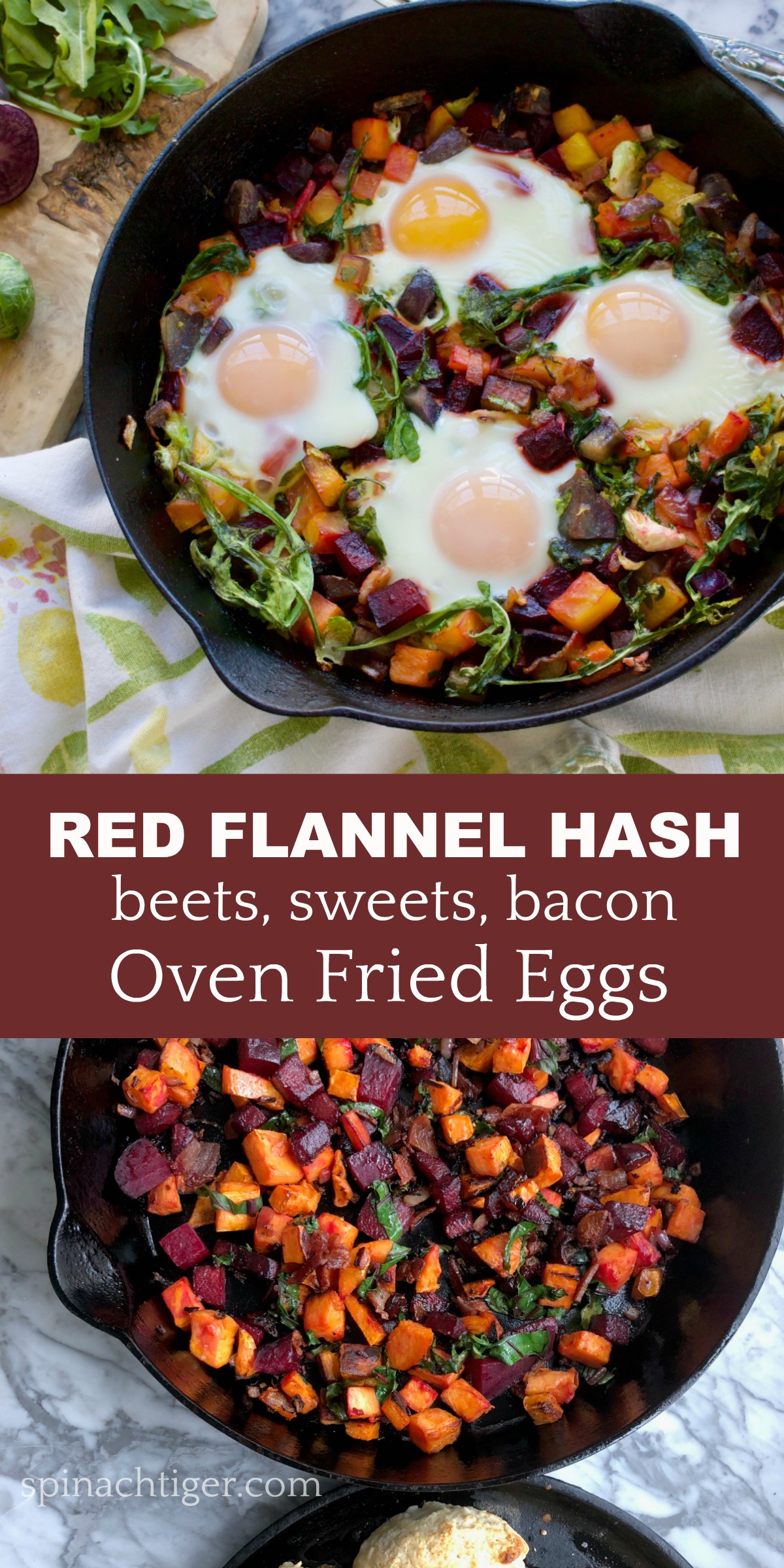 Red Flannel Hash from Spinach tiger