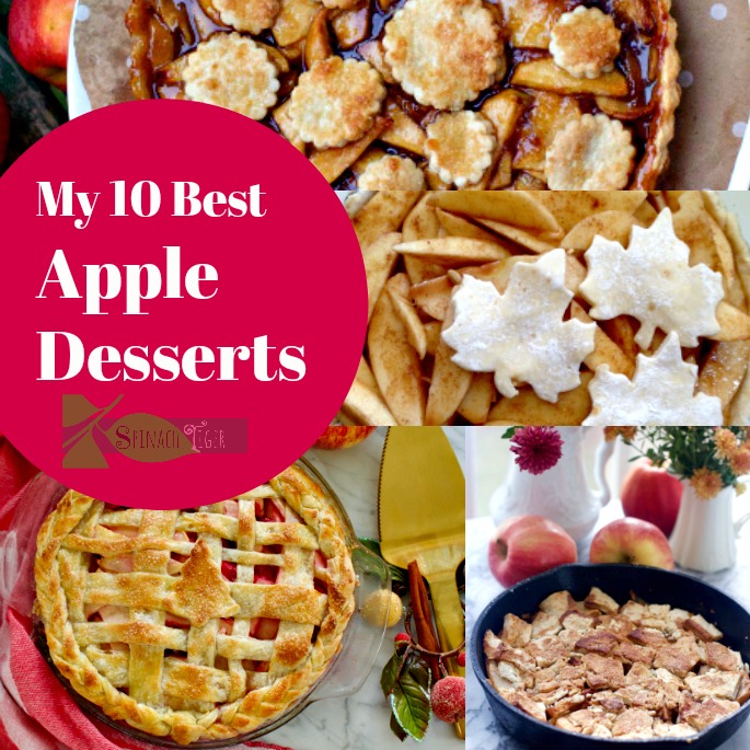 My Best Apple Desserts with Decorative Pie Crusts