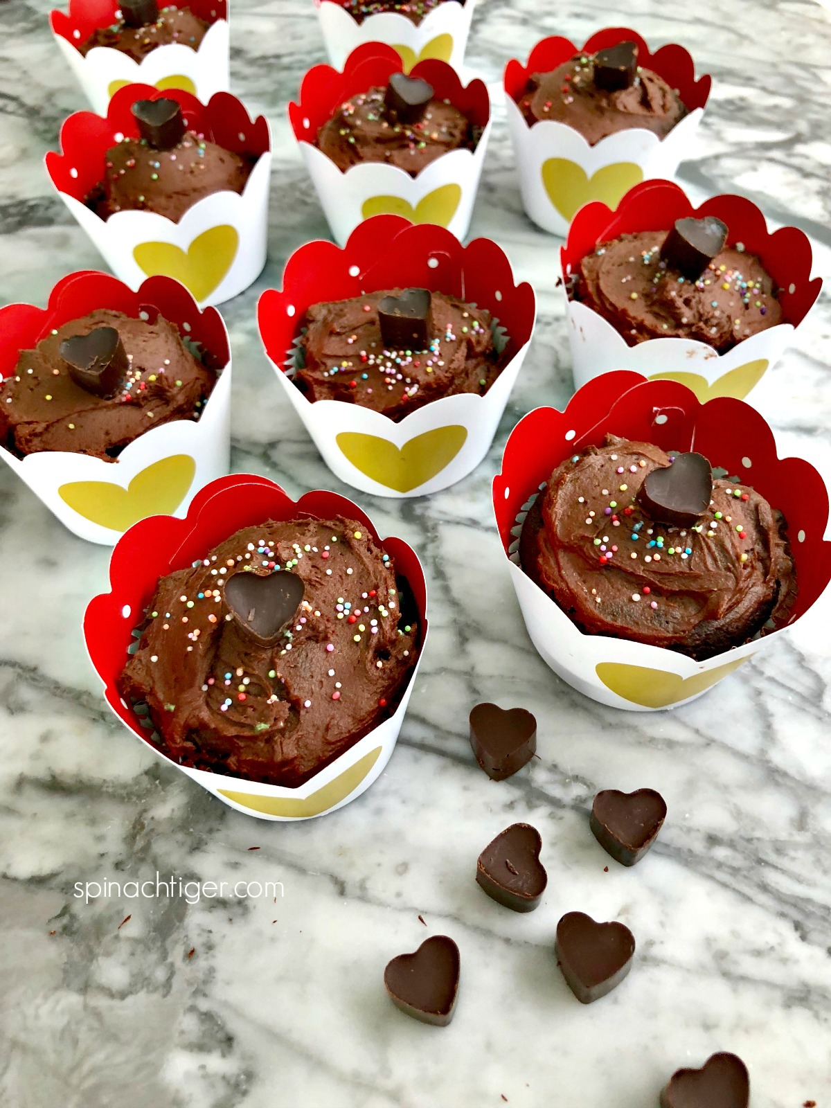 Chocolate Low Carb Cupcake Recipe from Spinach Tiger