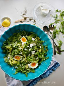 Lemon Vinaigrette Recipe and Soft Hard Boiled Eggs