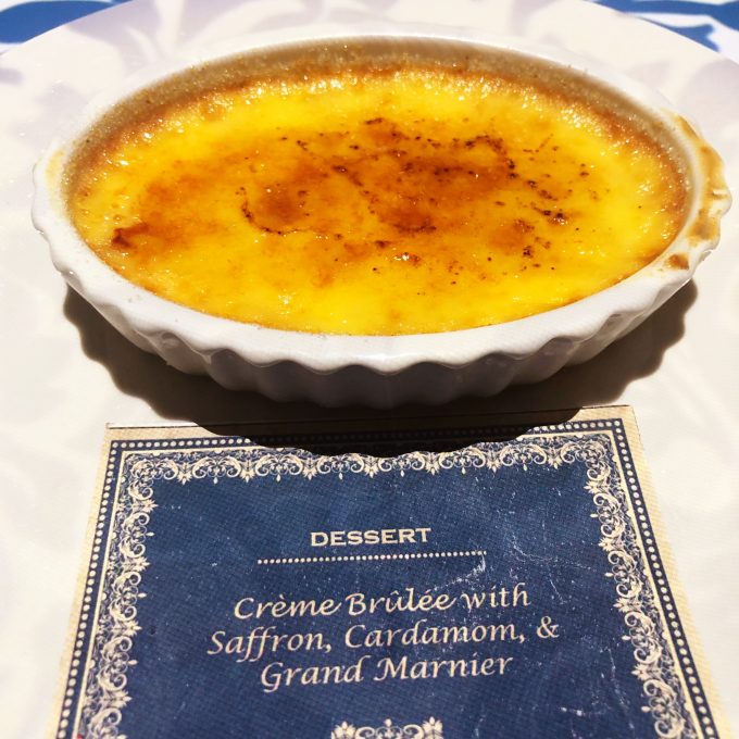Creme Brulee at Dinner Time Stories from Spinach Tiger