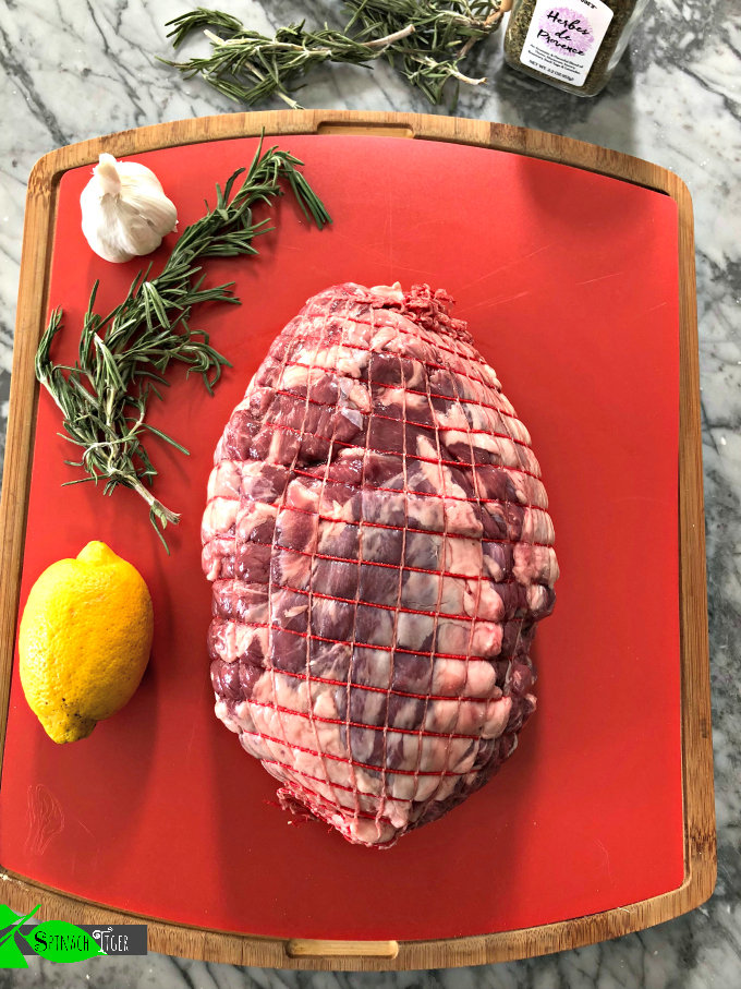 Leg of Lamb, How to Cook Roast Lamb from Spinach TIger