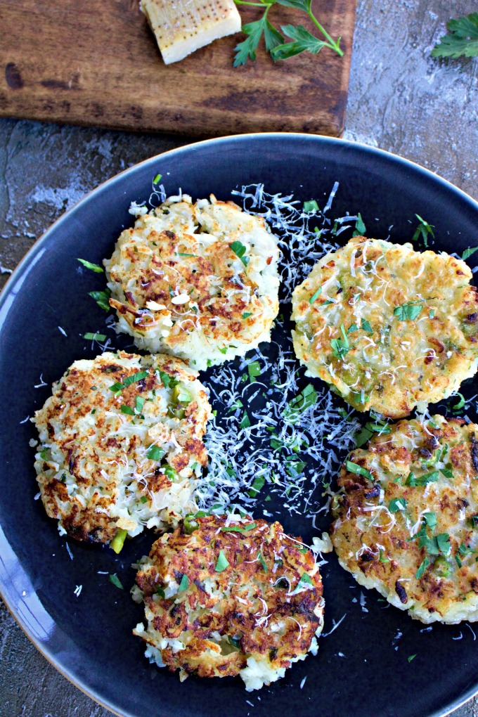 Italian Risotto Cakes from Spinach Tiger 