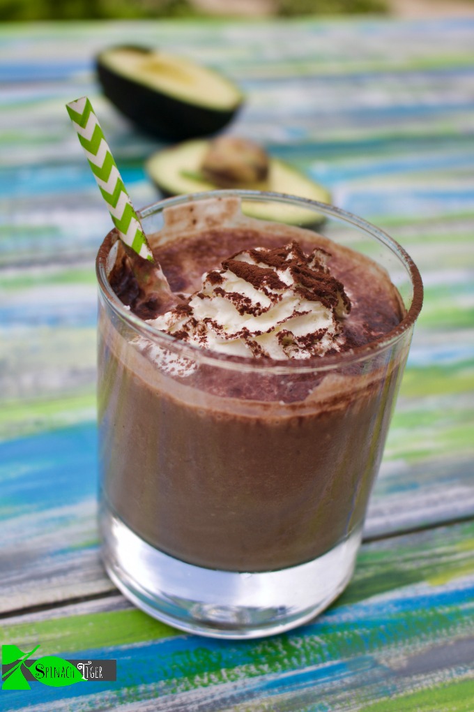 Low Carb Chocolate Smoothie from spinachtiger 