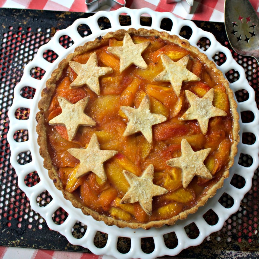 Gluten Free Peach Tart