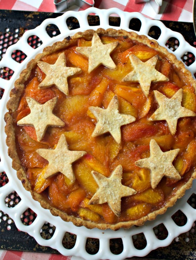 Gluten Free Peach Tart