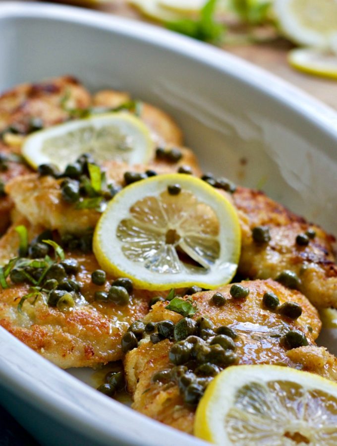 Chicken Picatta from Spinach Tiger